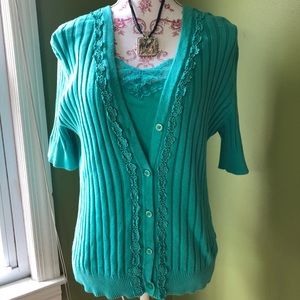 Tank and sweater set